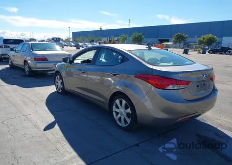 2011 Hyundai Elantra Limited из США, поврежденный, VIN 5NPDH4AE0BH001277